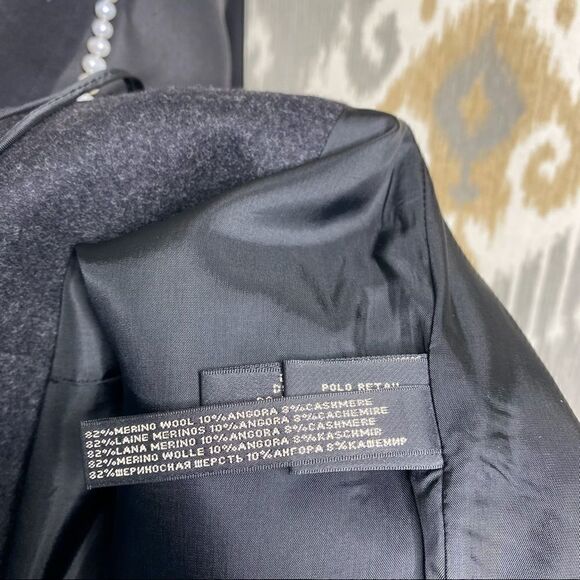 Ralph Lauren Cashmere & Lamb Leather Pencil Skirt - Picture 16 of 16